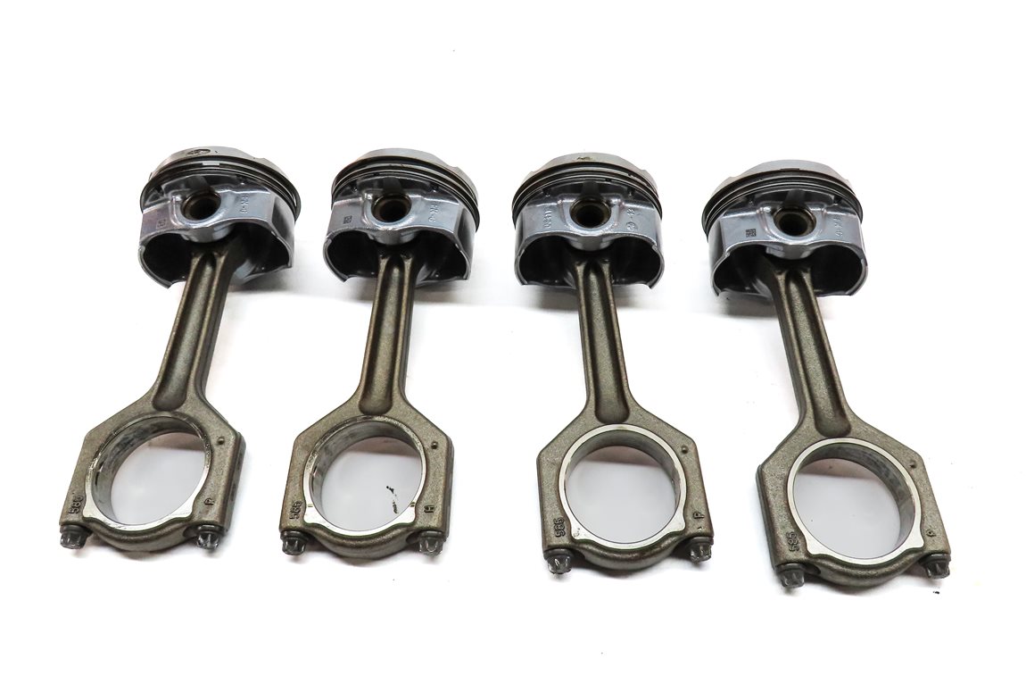 Thumbnail 5: 14-18 BMW 2 3 4 5 X1 X3 X5 Z4 2.0L (F10 F22 F30) TURBO N20 N26 PISTON & ROD SET4