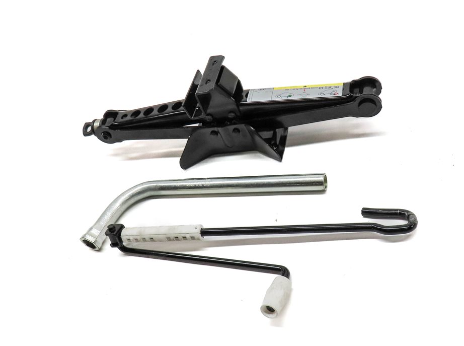 Thumbnail 2: 2015-2018 AUDI Q3 (8U) EMERGENCY SPARE TIRE SCISSOR JACK CAR LIFT & LUG WRENCH