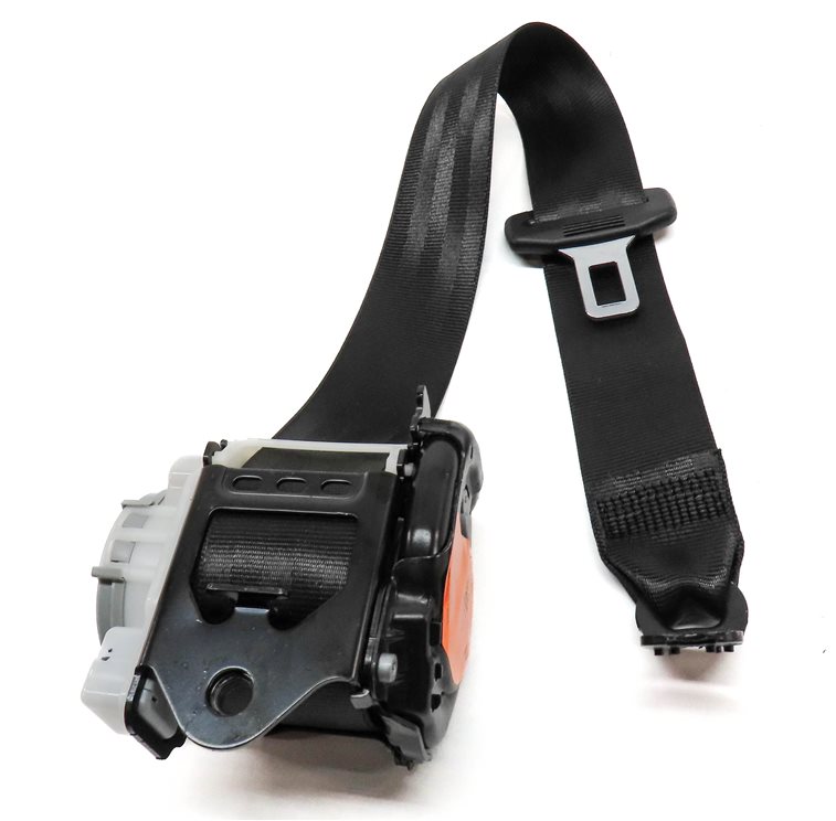 Thumbnail 4: 2015 AUDI Q3 SUV (8U) REAR LEFT SEAT SEATBELT RETRACTOR (Black)