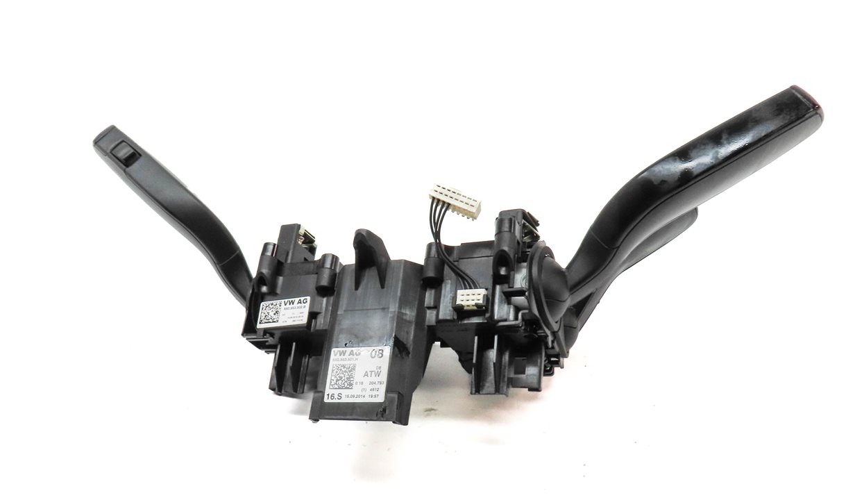 Thumbnail 4: 2015-2018 AUDI Q3 (8U) STEERING COLUMN BLINKER WIPER CRUISE COMBINATION SWITCH