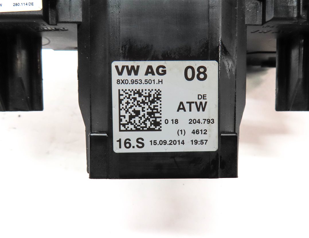 Thumbnail 6: 2015-2018 AUDI Q3 (8U) STEERING COLUMN BLINKER WIPER CRUISE COMBINATION SWITCH