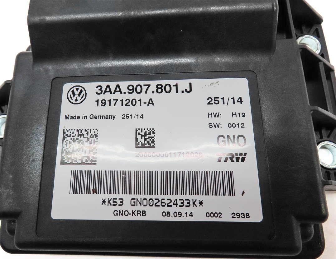 Thumbnail 4: 2015 AUDI Q3 SUV (8U) EMERGENCY PARK PARKING BRAKE CONTROL MODULE