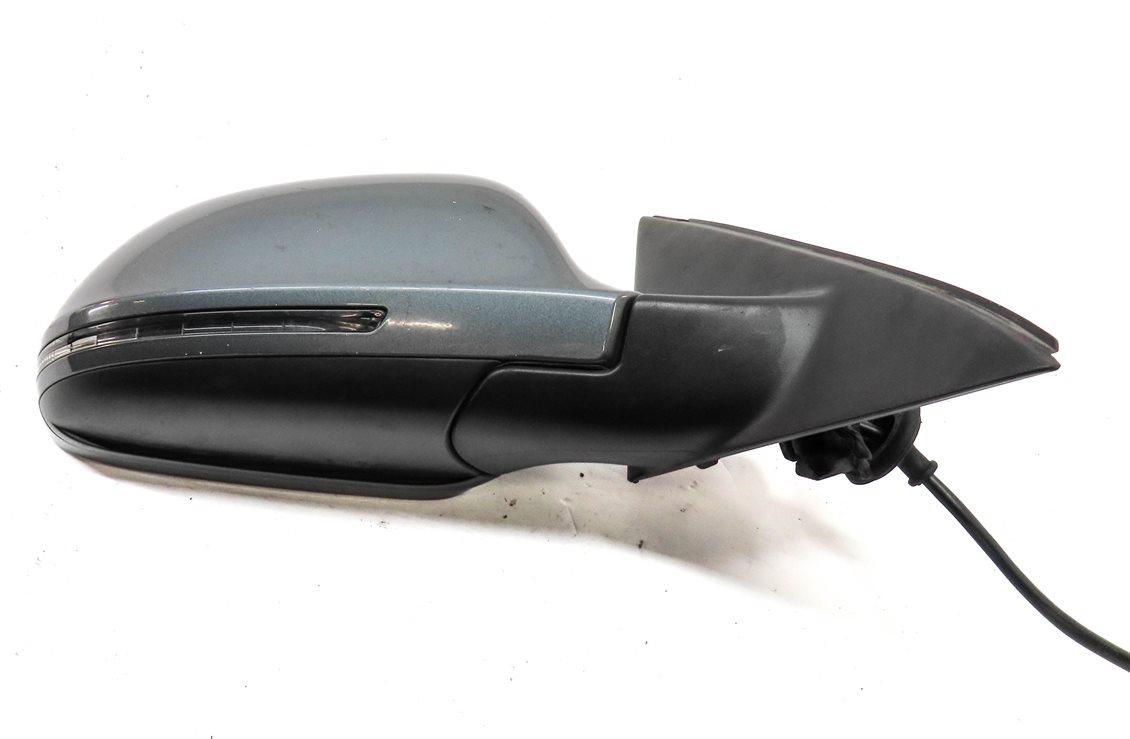 Thumbnail 6: 2015-2018 AUDI Q3 (8U) FRONT RIGHT PASSENGER HEATED DOOR MIRROR (Gray)