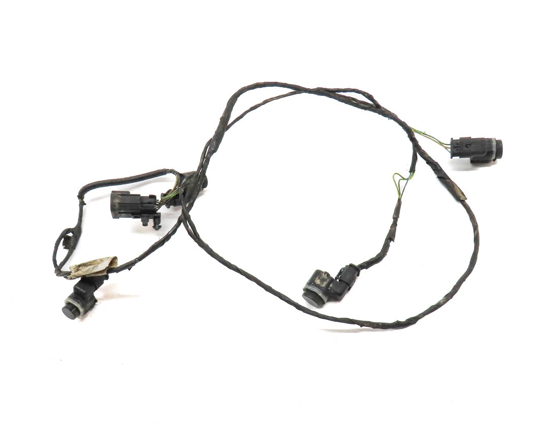 Thumbnail 2: 2010 RANGE ROVER (L322) REAR PDC PARK SENSOR SET-4 w/ HARNESS (Black)