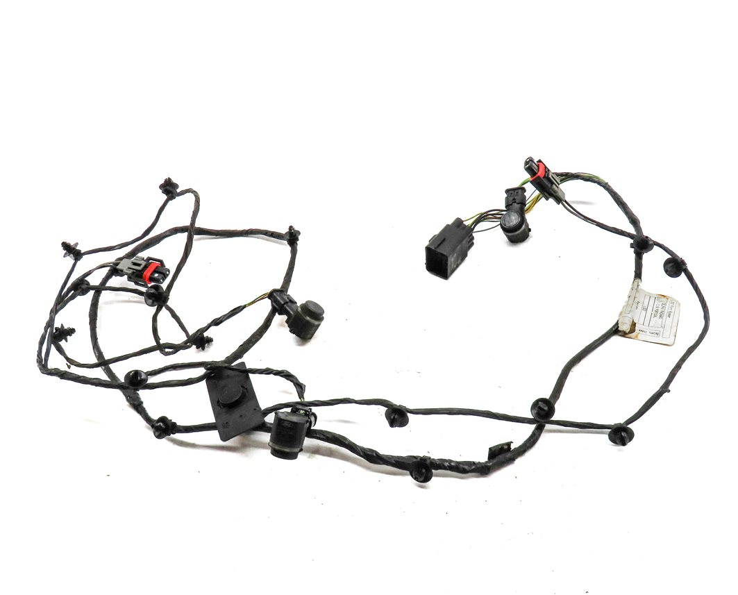 Thumbnail 2: 2010 RANGE ROVER (L322) FRONT PDC PARK SENSOR SET-4 w/ HARNESS (Black)