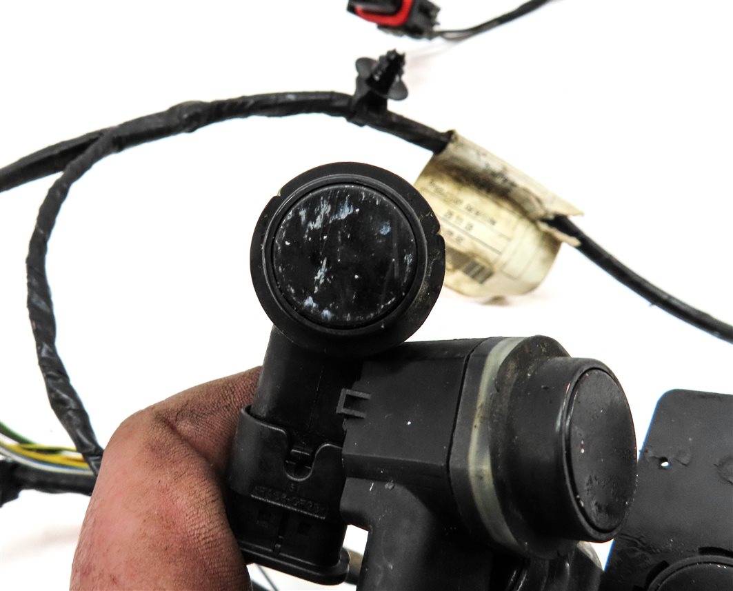 Thumbnail 6: 2010 RANGE ROVER (L322) FRONT PDC PARK SENSOR SET-4 w/ HARNESS (Black)