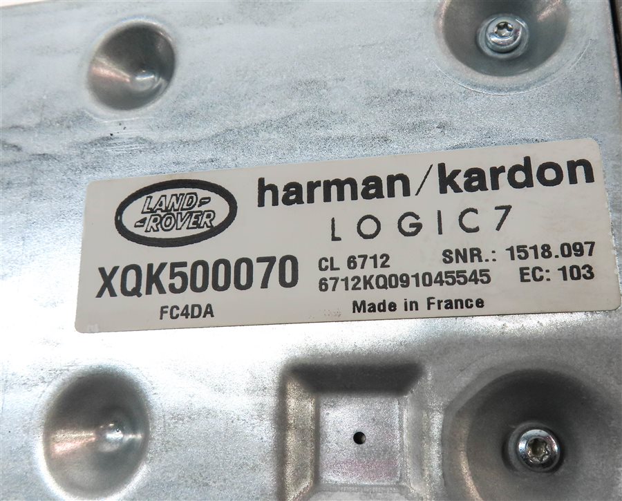 Thumbnail 5: 2010 RANGE ROVER (L322) HARMAN KARDON LOGIC-7 L7 SUBWOOFER AUDIO AMP AMPLIFIER