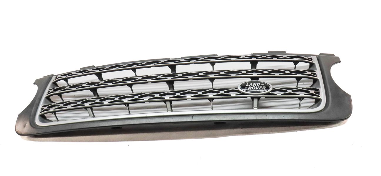 Thumbnail 2: 2010-2012 RANGE ROVER (L322) FRONT HOOD RADIATOR GRILLE TRIM AIR VENT (SILVER)