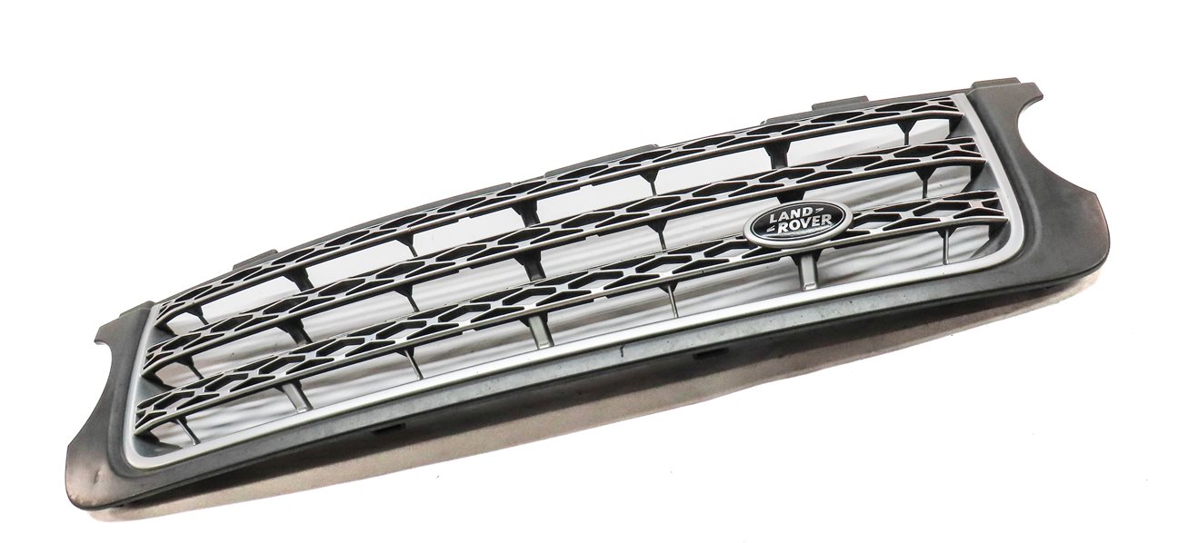 Thumbnail 3: 2010-2012 RANGE ROVER (L322) FRONT HOOD RADIATOR GRILLE TRIM AIR VENT (SILVER)