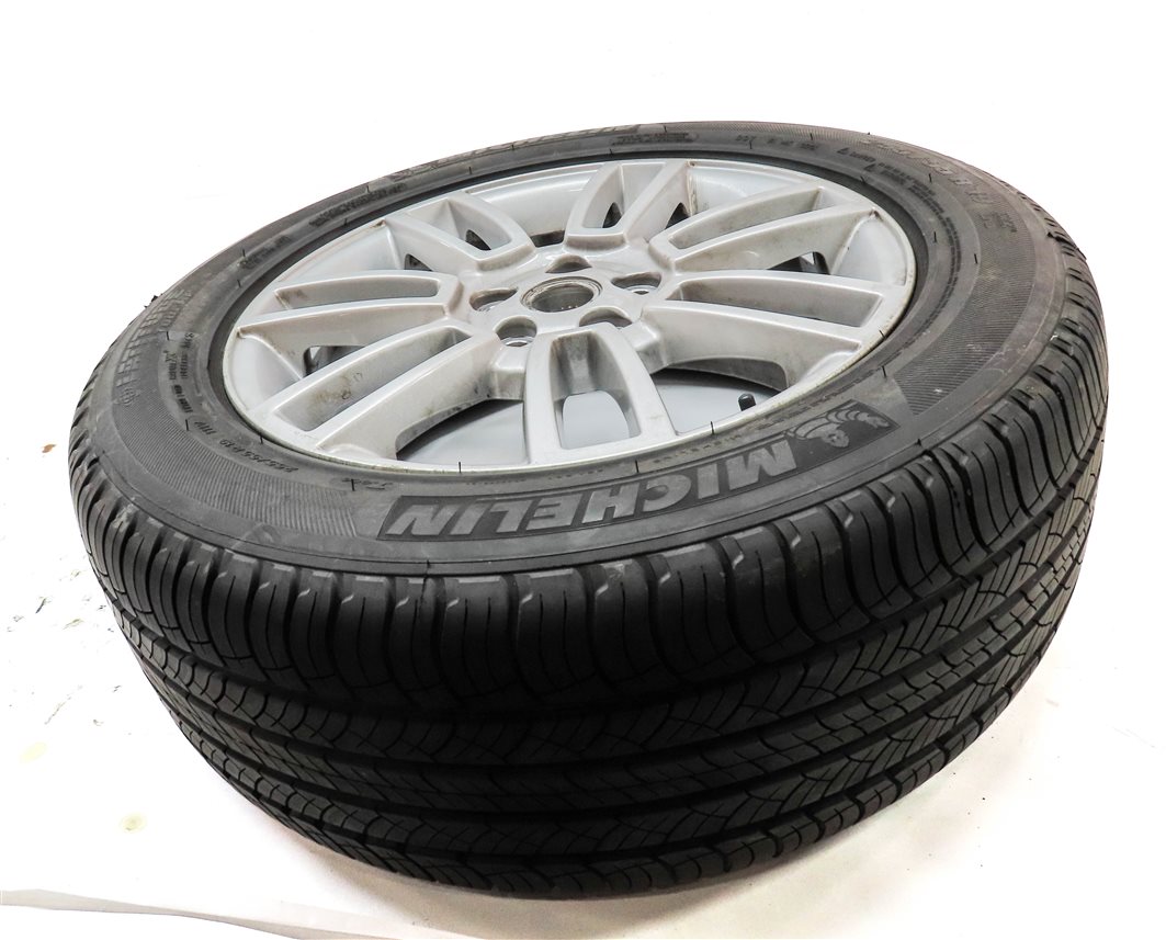 Thumbnail 2: RANGE ROVER L322 19x8 14-SPOKE WHEEL RIM w/ NEW MICHELIN LATITUDE TIRE 255/50R19