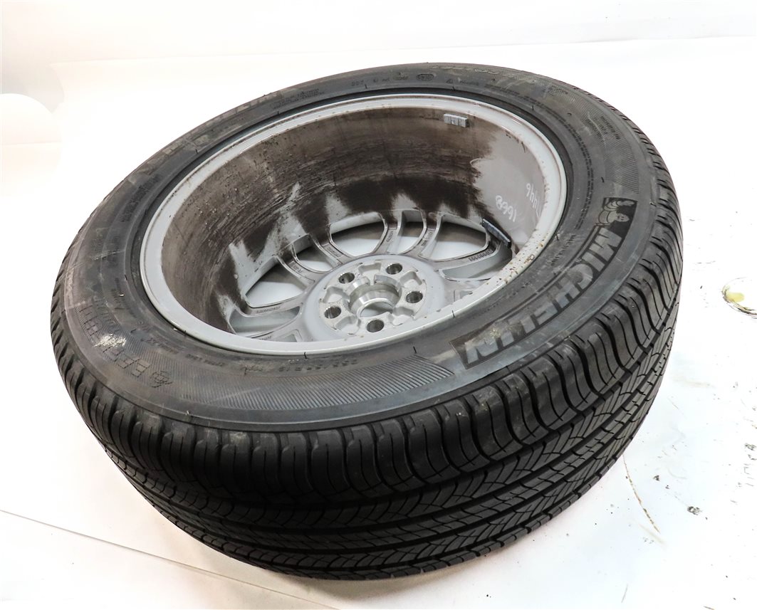 Thumbnail 7: RANGE ROVER L322 19x8 14-SPOKE WHEEL RIM w/ NEW MICHELIN LATITUDE TIRE 255/50R19