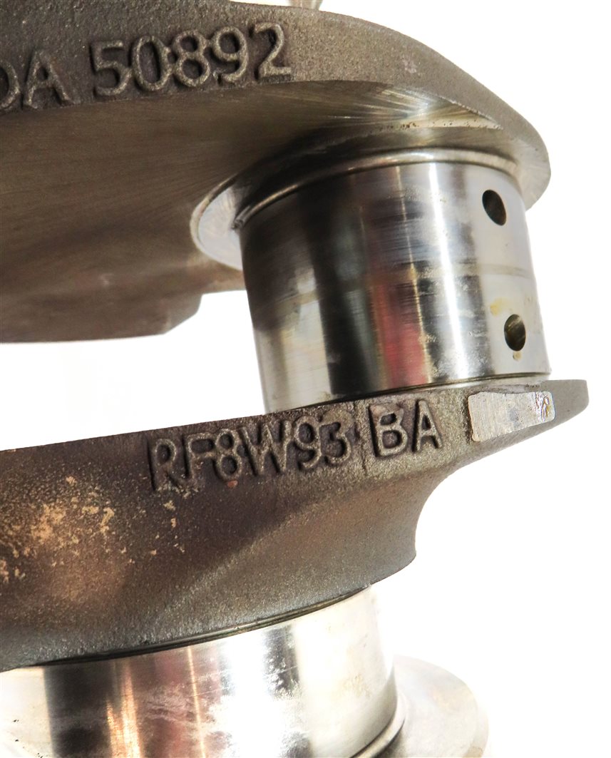 Thumbnail 8: 2010 RANGE ROVER (L322) 5.0L N/A ENGINE CRANKSHAFT CRANK SHAFT ASSEMBLY