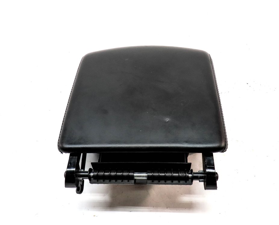 Thumbnail 4: 07-12 RANGE ROVER (L322) FRONT CENTER CONSOLE ARMREST LID (JET BLACK LEATHER)