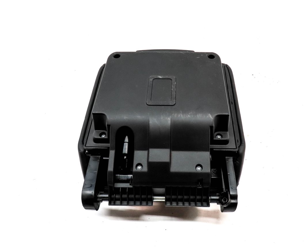 Thumbnail 6: 07-12 RANGE ROVER (L322) FRONT CENTER CONSOLE ARMREST LID (JET BLACK LEATHER)