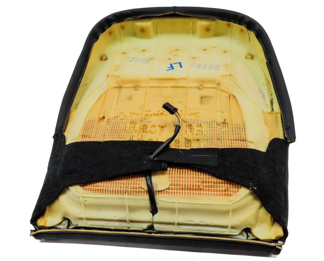 Thumbnail 6: 2010 RANGE ROVER (L322) FRONT LEFT DRIVER LOWER BOTTOM HEAT SEAT CUSHION (Black)