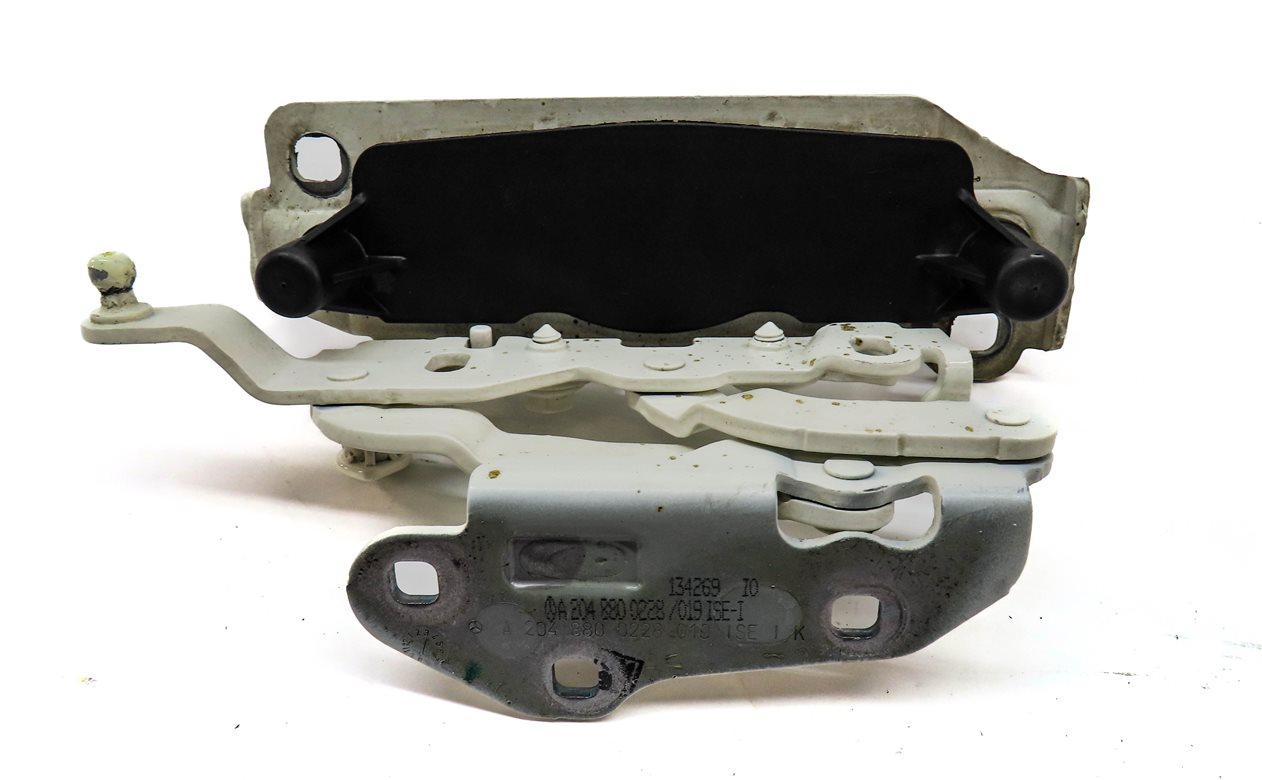Thumbnail 7: 10-17 MERCEDES C250 C350 E250 E350 E400 E550 (C204 W212) HOOD HINGE SET (White)