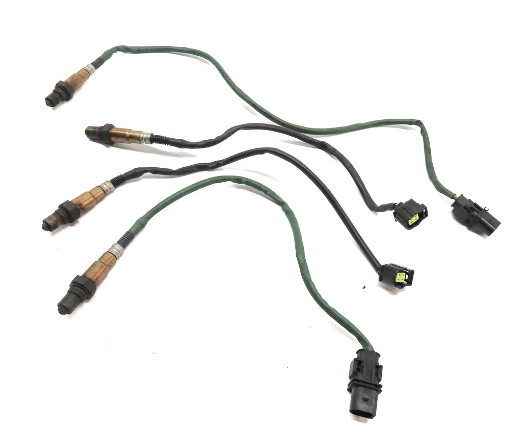 Thumbnail 1: 2010 MERCEDES E350 SEDAN (W212) 3.5L ENGINE OXYGEN O2 LAMBDA PROBE SENSOR SET/4