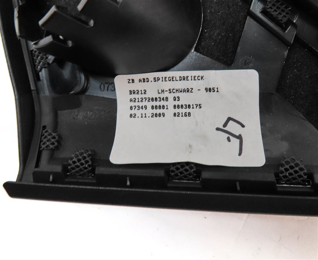 Thumbnail 5: 10 MERCEDES E350 (W212) FRONT LEFT & RIGHT DOOR PILLAR HARMAN KARDON SPEAKER SET