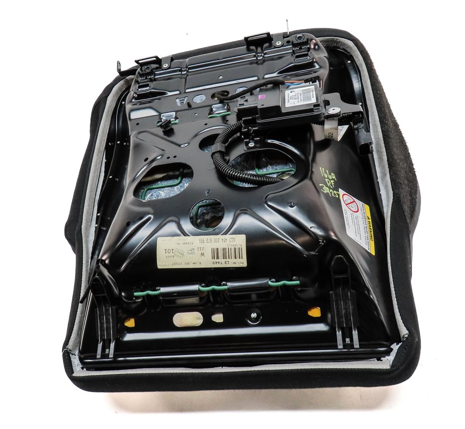Thumbnail 6: 2010 E350 W212 FRONT RIGHT PASSENGER LOWER MEMORY HEAT SEAT CUSHION (Black)