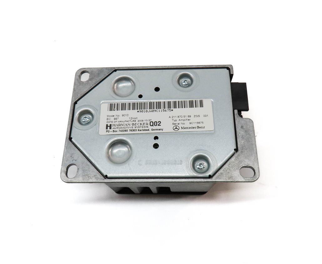 Thumbnail 4: 2010 MERCEDES E350 (W212) STEREO AUDIO SOUND SYSTEM SUB WOOFER AMPLIFIER AMP