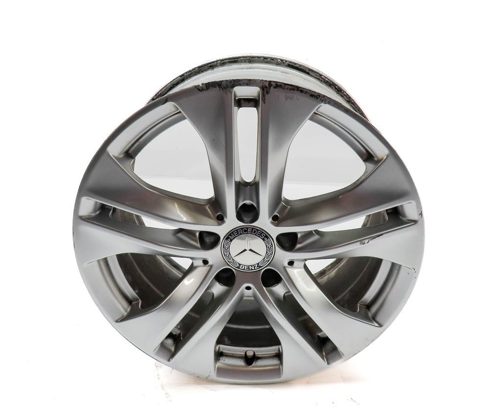 10-11 MERCEDES E350 E550 (W212) 17X8 10 SPOKE 5 PAIR ALUMINUM WHEEL RIM