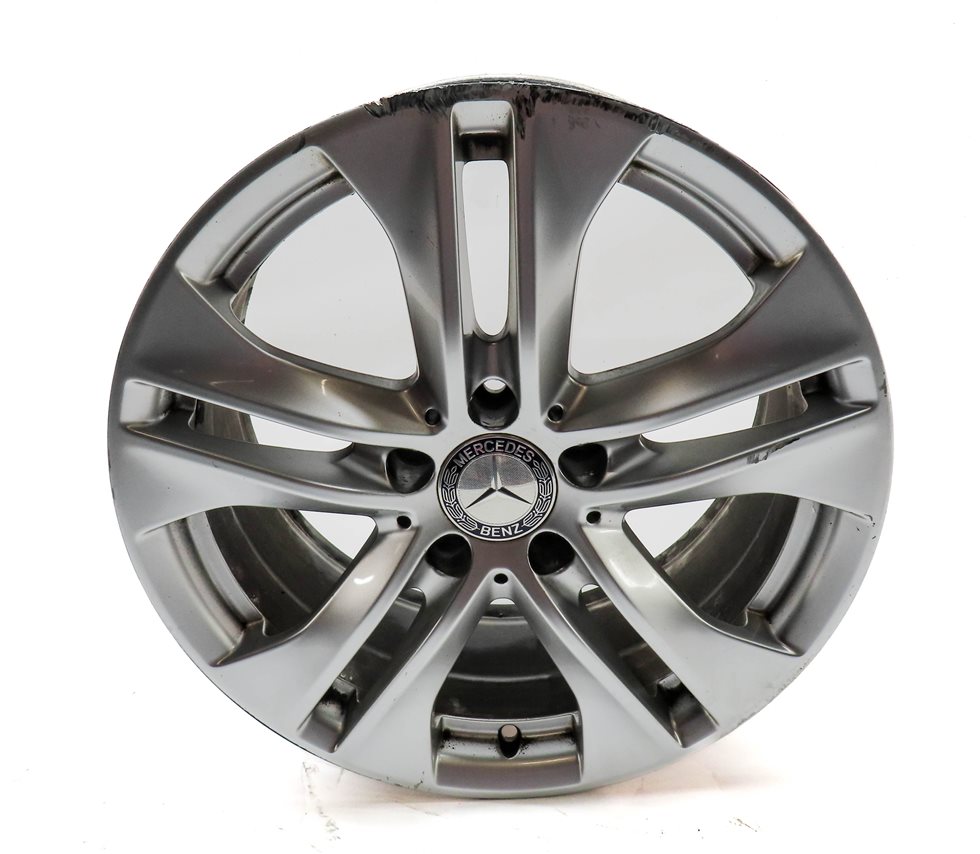 Thumbnail 2: 10-11 MERCEDES E350 E550 (W212) 17X8 10 SPOKE 5 PAIR ALUMINUM WHEEL RIM