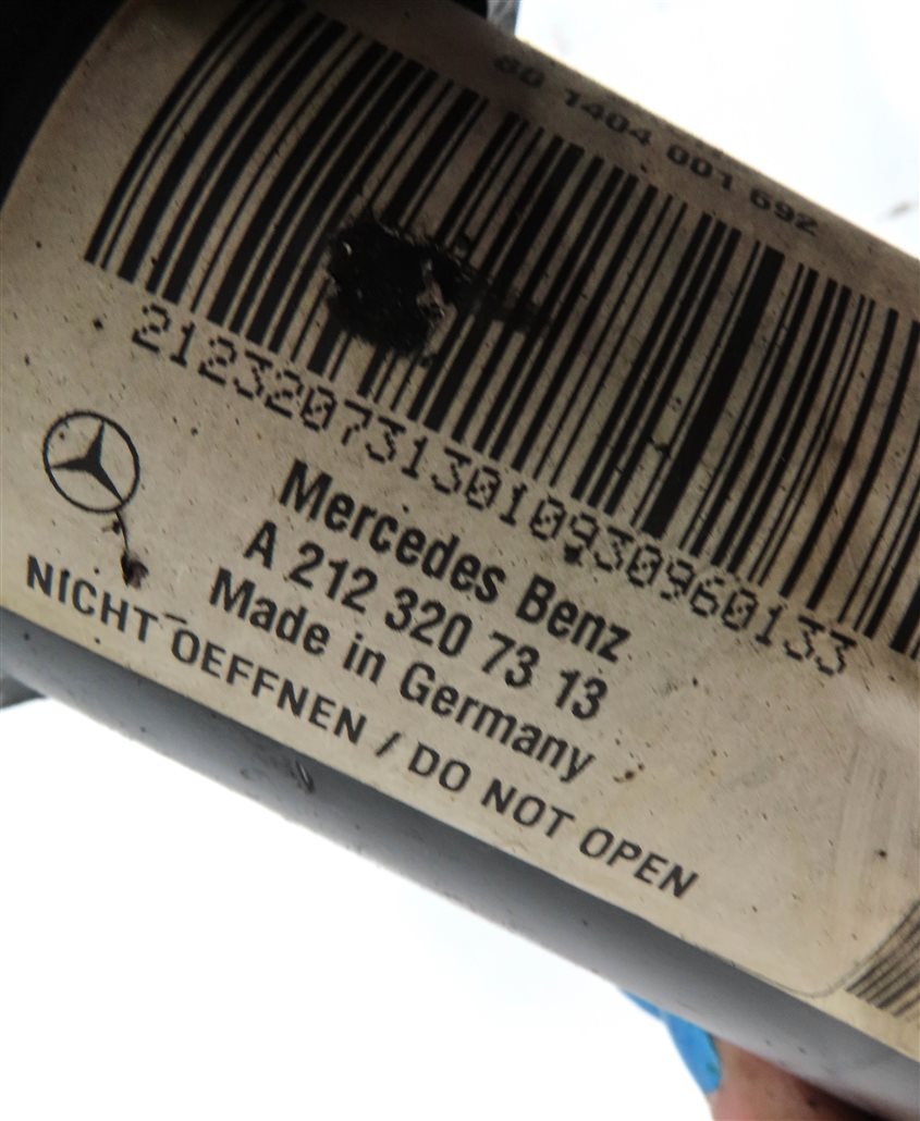 Thumbnail 8: 2010-2016 MERCEDES E-CLASS (W212) RIGHT FRONT PASSENGER SUSPENSION SHOCK STRUT