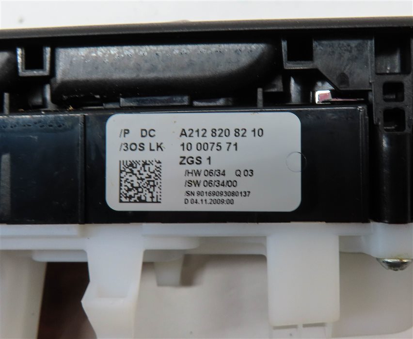 Thumbnail 6: 08-12 MERCEDES C250 C300 E350 E550 GLK350 (W204 W212 X204) DRIVER WINDOW SWITCH