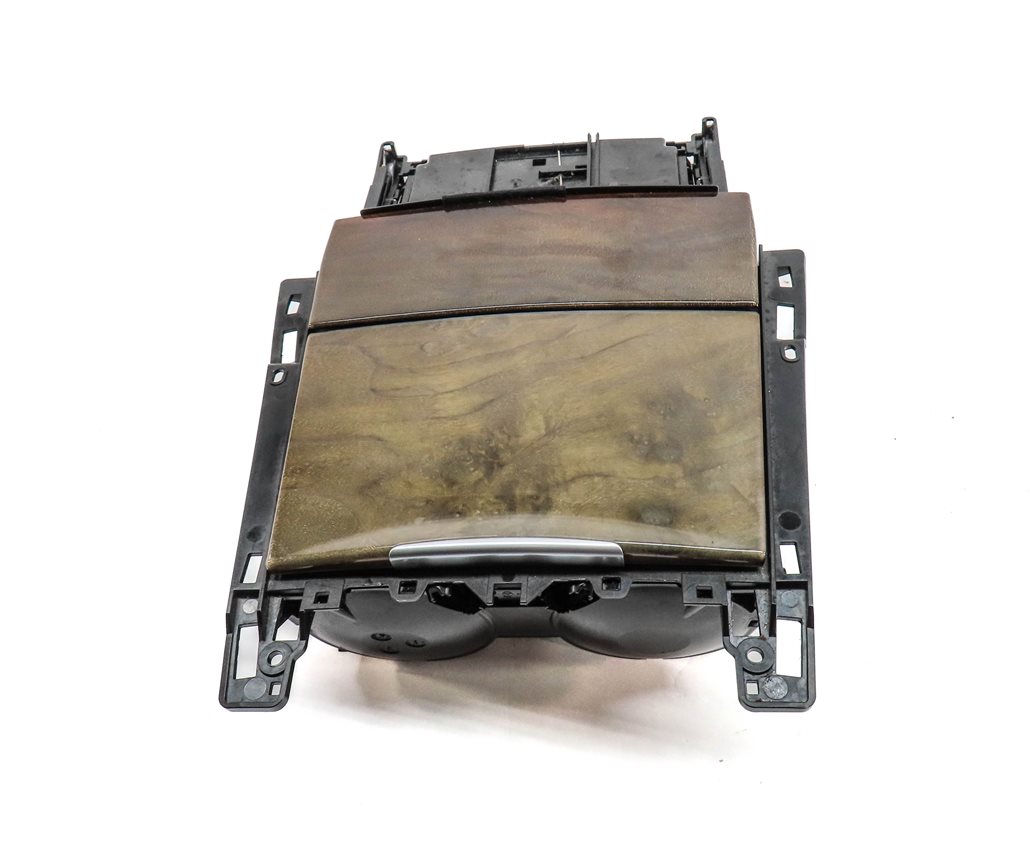 Thumbnail 2: 2010 MERCEDES E350 (W212) FRONT CENTER CONSOLE SLIDE CUP HOLDER ASHTRAY (Walnut)