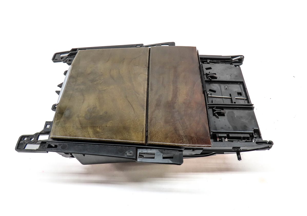 Thumbnail 5: 2010 MERCEDES E350 (W212) FRONT CENTER CONSOLE SLIDE CUP HOLDER ASHTRAY (Walnut)