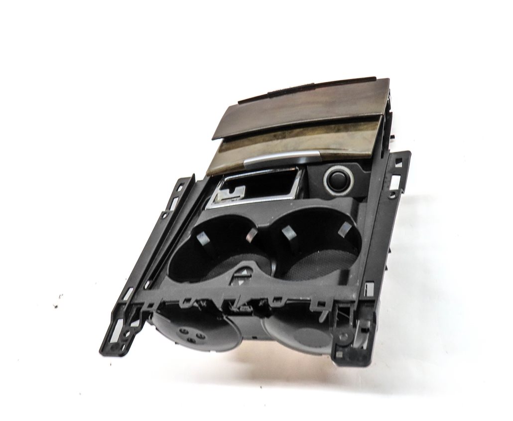 Thumbnail 8: 2010 MERCEDES E350 (W212) FRONT CENTER CONSOLE SLIDE CUP HOLDER ASHTRAY (Walnut)