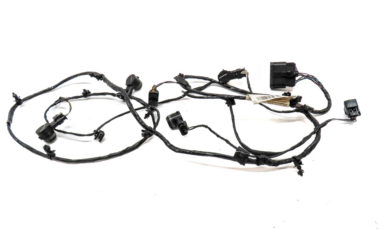 Thumbnail 2: 2016 DISCOVERY SPORT (L550) FRONT PARK ASSIST PDC SENSOR SET 4 (BLACK) & HARNESS