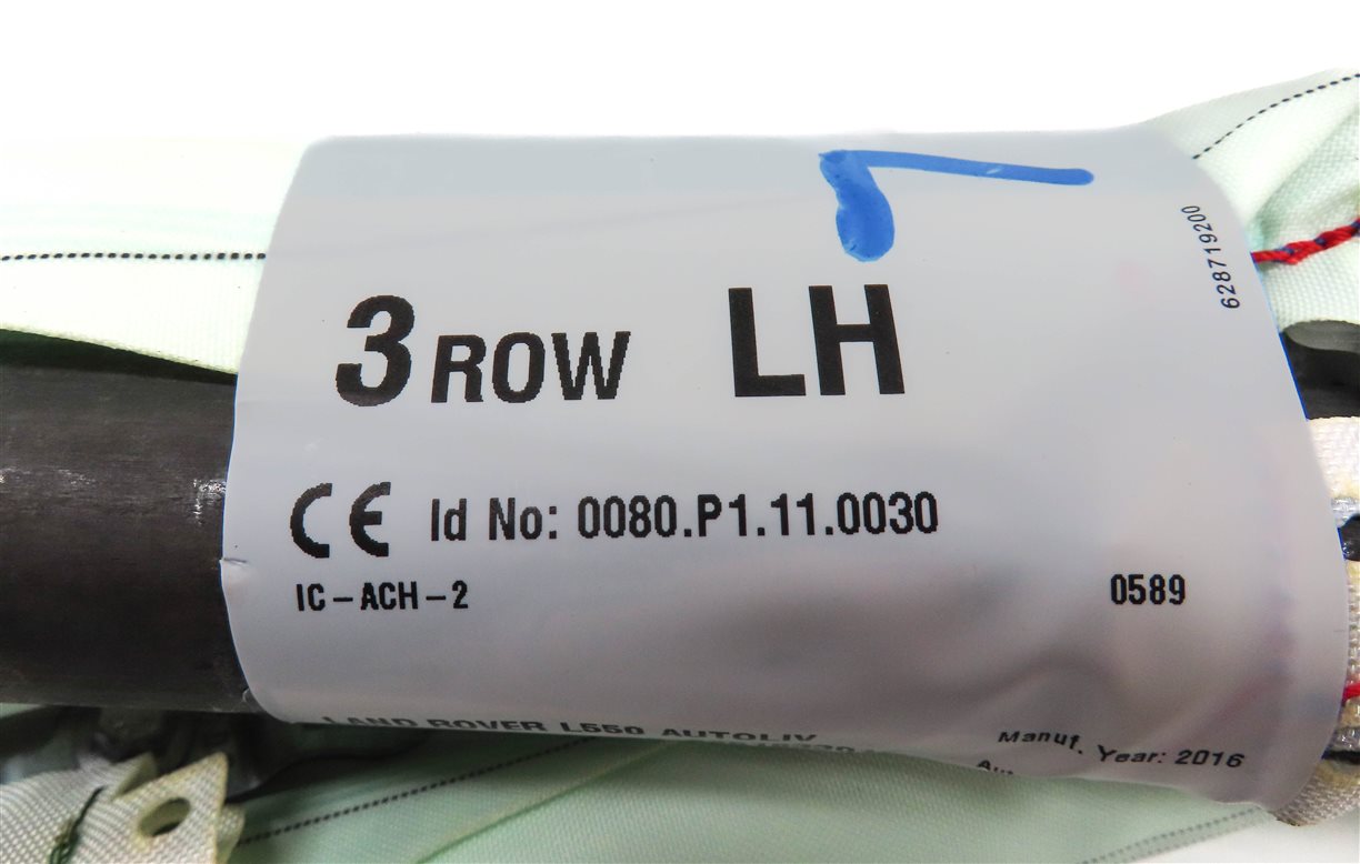 Thumbnail 5: 2015-2019 LAND ROVER DISCOVERY SPORT (L550) LEFT SIDE CURTAIN AIRBAG AIR BAG
