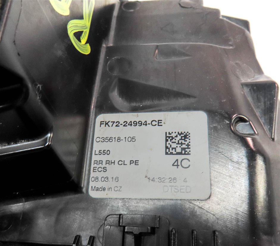 Thumbnail 7: 2013-2022 LAND ROVER DISCOVERY RANGE ROVER SPORT REAR RIGHT PASSIVE DOOR LATCH