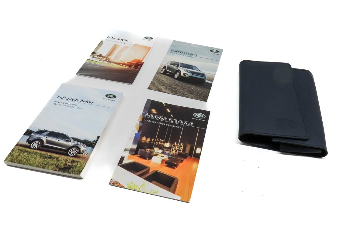 Thumbnail 2: 2016 LAND ROVER DISCOVERY SPORT (L550) OWNERS MANUAL BOOKLET SET 4 w/ CASE