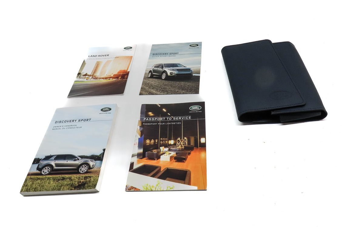 Thumbnail 3: 2016 LAND ROVER DISCOVERY SPORT (L550) OWNERS MANUAL BOOKLET SET 4 w/ CASE