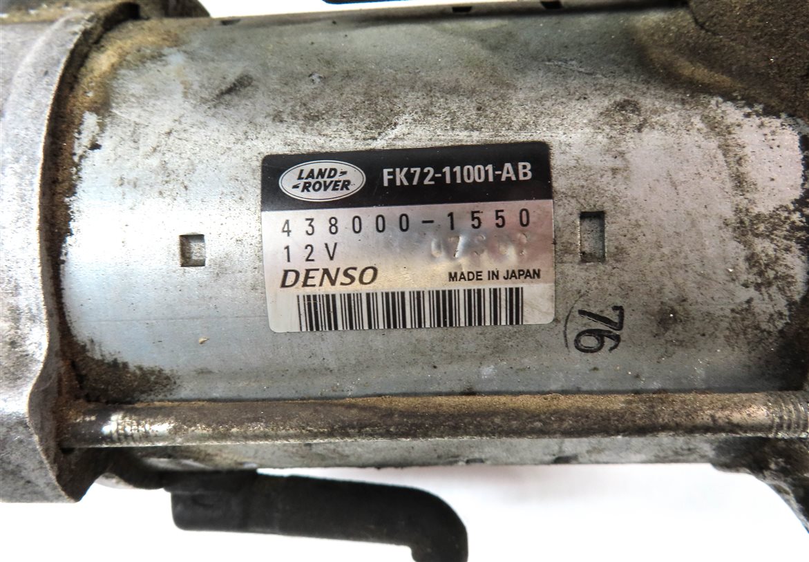 Thumbnail 7: 2015-2017 JAGUAR XE / DISCOVERY SPORT (L550) 2.0L TURBO ENGINE STARTER MOTOR