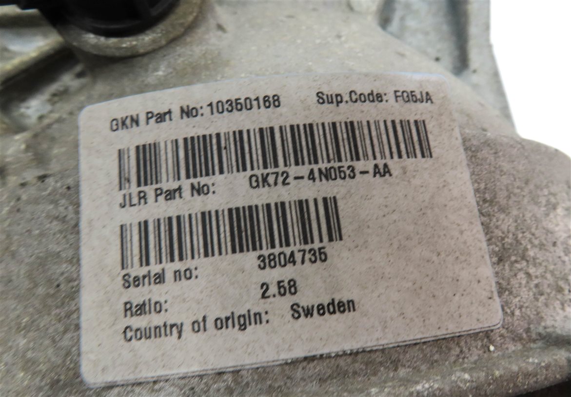 Thumbnail 7: 16-19 JAGUAR E-PACE / LAND ROVER DISCOVERY SPORT (L550) REAR DIFFERENTIAL GEAR
