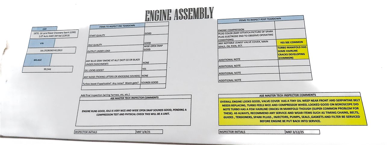 Thumbnail 9: 14-17 DISCOVERY SPORT EVOQUE L538 L550 2.0L ENGINE ASSEMBLY (99k) TESTED+VIDEO!