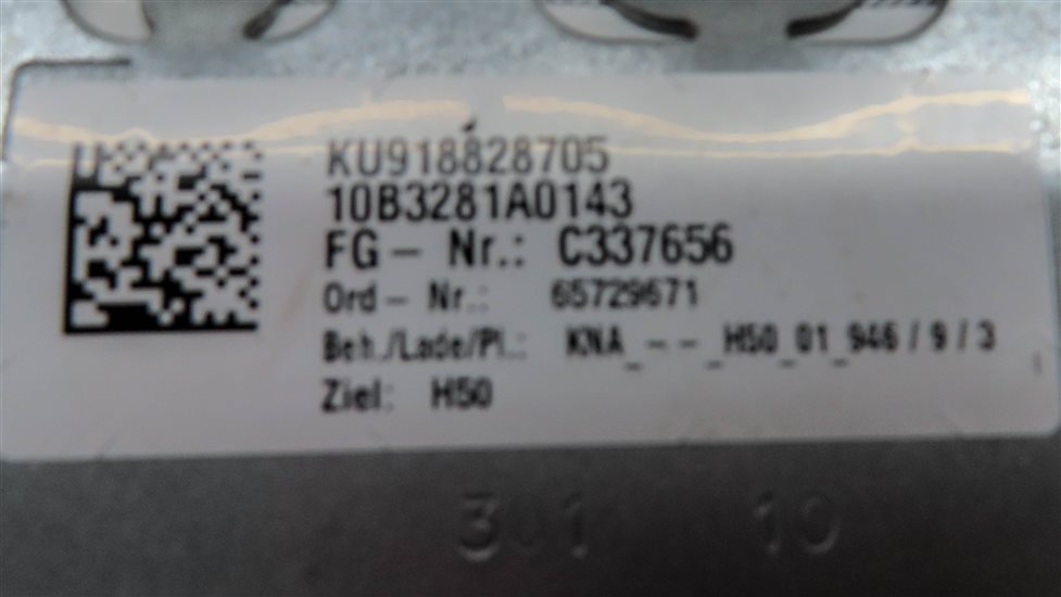 Thumbnail 6: 2010-2017 BMW 535iGT 550iGT (F07) LEFT FRONT DRIVER KNEE AIRBAG AIR BAG (Gray)