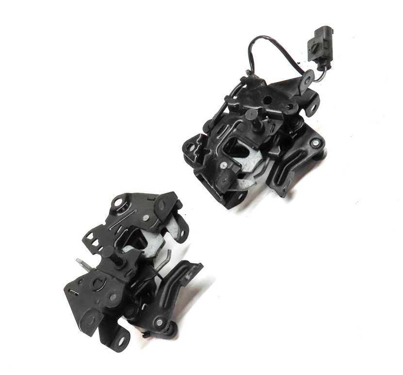 Thumbnail 3: 2011 BMW 535XIGT (F07) FRONT LEFT & RIGHT LOWER HOOD LID LOCK LATCH CATCH SET/2