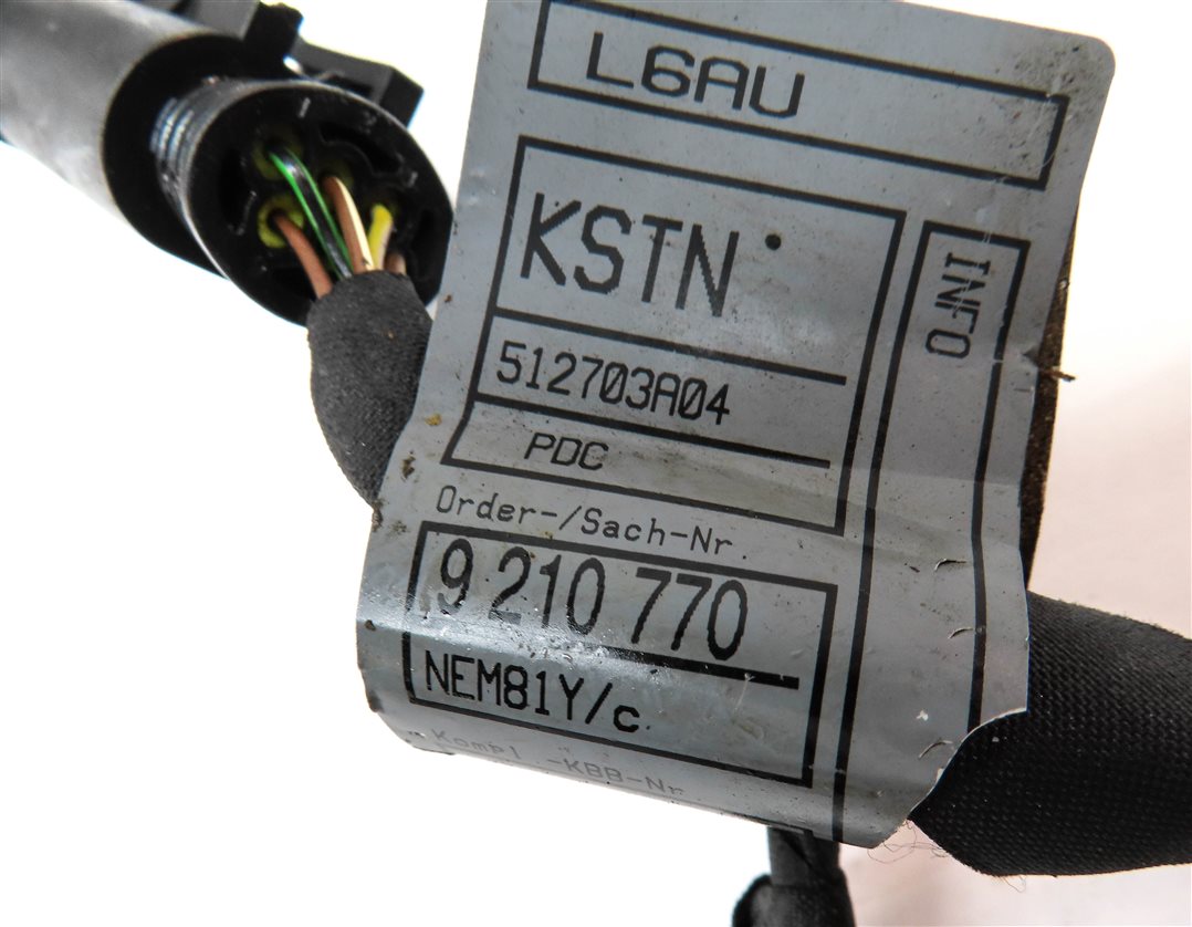 Thumbnail 4: 11 BMW 535XIGT (F07) FRONT PARK ASSIST PDC DISTANCE CONTROL SENSOR SET/4 (Blue)