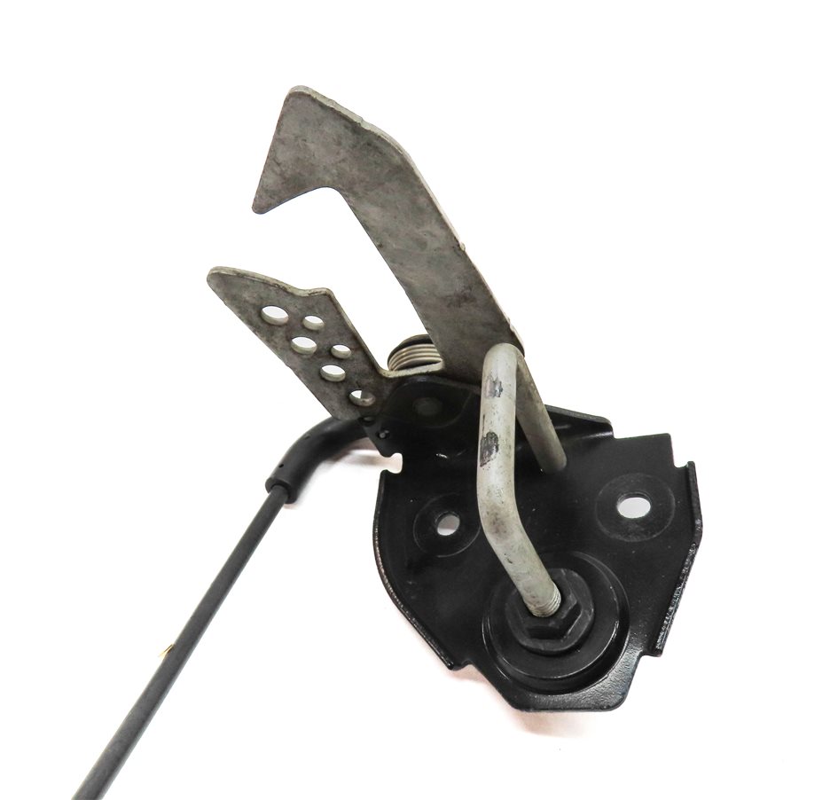 Thumbnail 10: 11 BMW 535XIGT F07 FRONT LEFT & RIGHT HOOD LOCK LATCH RELEASE LEVER SET w/CABLE