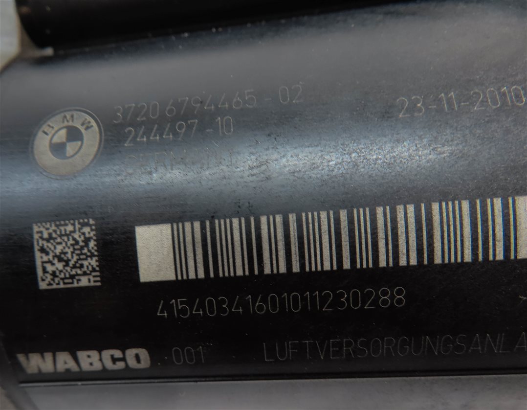 Thumbnail 9: 09-17 BMW 535iGT 550iGT 740i 750i 760i (F01 F10) AIR SUSPENSION COMPRESSOR PUMP