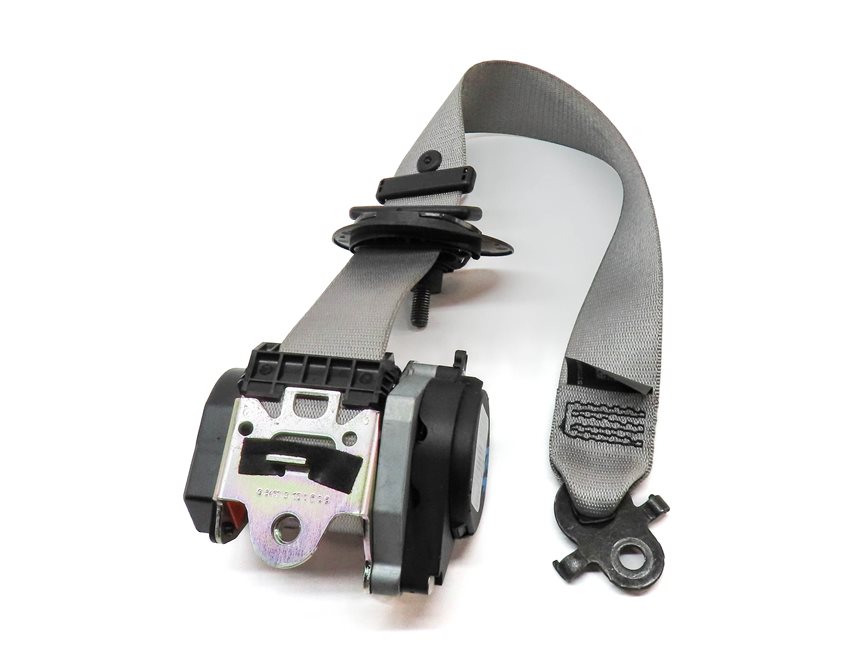Thumbnail 4: 10-17 BMW 535iGT 550iGT (F07) RIGHT FRONT PASSENGER SEATBELT RETRACTOR (Gray)