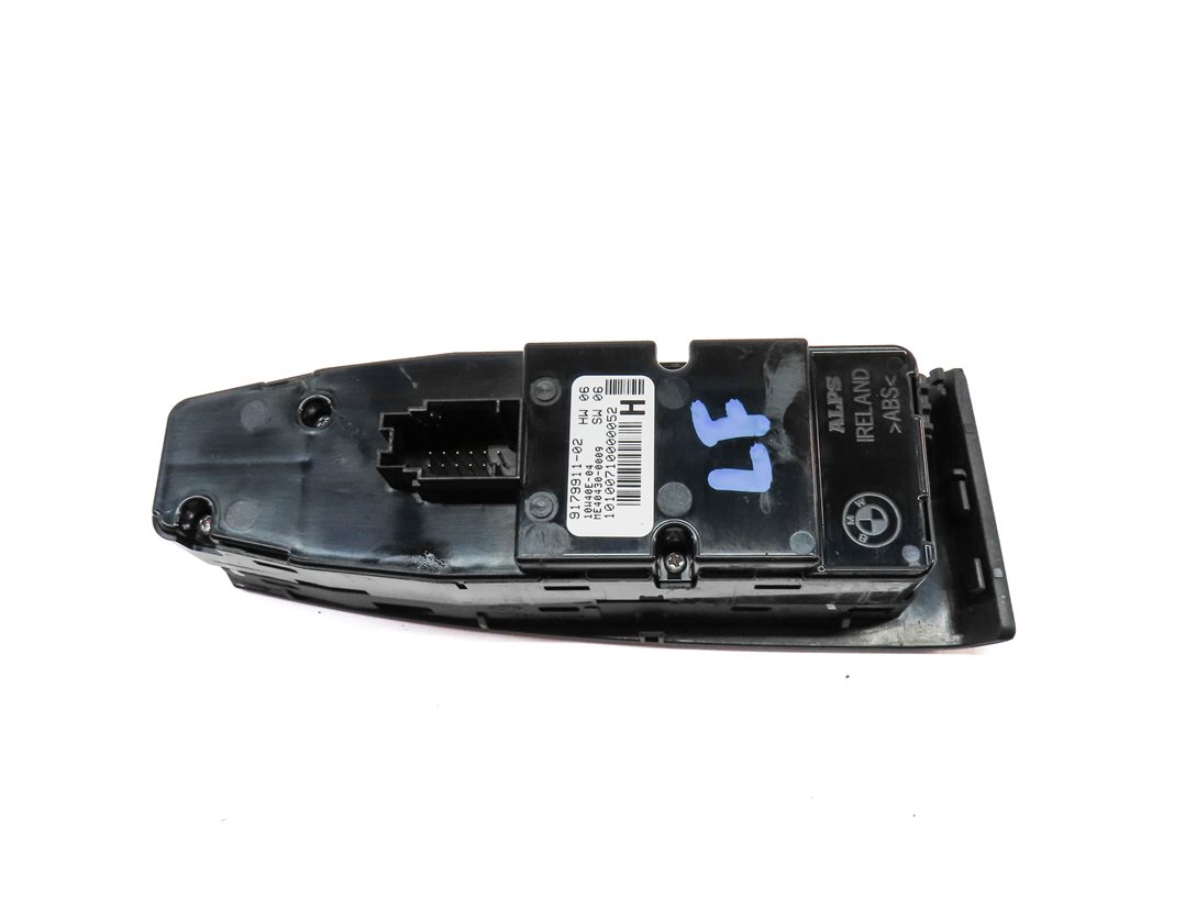 Thumbnail 5: 10-19 BMW 5 6 M5 M6 (F06 F10 F12 F13) LEFT DRIVER PFOLD WINDOW SWITCH w/ SHADE