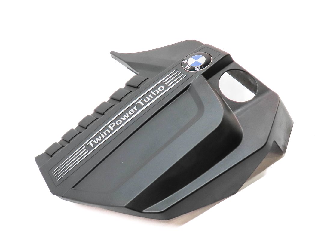 Thumbnail 3: 11-18 BMW 535i 640i 740i X3 X5 X6 (F10 F07 F01) 3.0L TURBO N55 ENGINE COVER TRIM