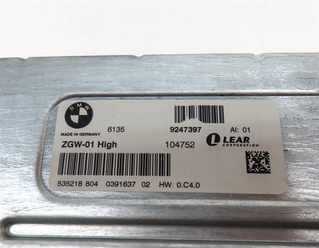 Thumbnail 4: 2011 BMW 535XIGT (F07) CENTRAL GATEWAY CONTROL MODULE