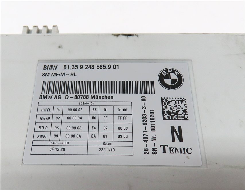 Thumbnail 4: 2012-2019 BMW 3 5 7 M5 M6 X3 X4 FRONT LEFT OR RIGHT MEMORY SEAT CONTROL MODULE