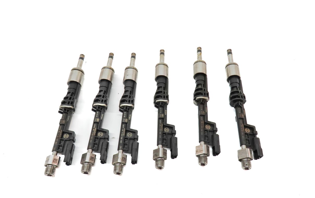 Thumbnail 2: 10-11 BMW 335i 535i X3 X5 X6 E87 F10 E70 E71 3.0L N55 TURBO FUEL INJECTOR SET/6